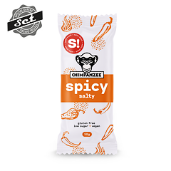 CHIMPANZEE SALTY BAR Spicy 50g - SET 4+1 (5x50g)