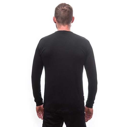 SENSOR MERINO ACTIVE PT VAN LIFE pánské triko dl.rukáv černá