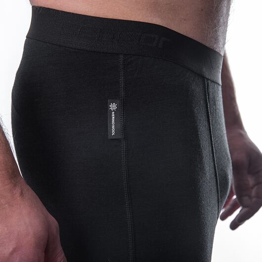 SENSOR MERINO AIR pánské spodky černá
