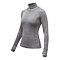 SENSOR MERINO BOLD dámské triko dl.rukáv roll neck cool gray